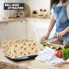 Freewander Red Chickens Print Dust Cover for Electric Griddle Wear Resistant Tabletop Grill Cover Outdoor BBQ Machine Protector Baking Pan Accessories Gfit for Housewarming view 4