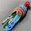 Blue Mosque Istanbul Turkey Fridge Magnet Travel Souvenir Refrigerator Decoration Resin Hand Painted Craft Collection view 3