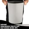 5 Gallon Bucket Liner, Silicone Rubber Bucket Saver Reusable Bucket Lining with Graduated Measurement for Concrete Paint Mix and Thinset (Grey), Gray, 32195 view 3
