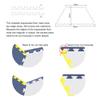 15 Pcs Interlocking Carpet, Foam Play Mat Thick Soft Interlocking Foam Floor Mats Puzzle Mat Foam Carpet Multi-Function Flooring Tiles Interlocking Rug Household Puzzle Cushions Playmats Play ( Color view 3