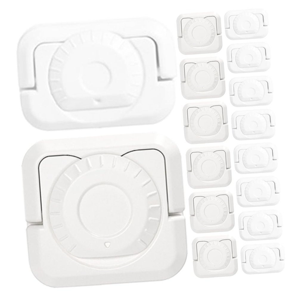 OSALADI 24pcs Outlet Covers Socket Safety Proofing Childproof Power Socket Protectors Design White