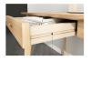 FEELIN Modern Simple Computer Desk, Home Office Workstation, Study Table, Gaming Desk, 120*55*75cm/47.2"*21.7"*29.5"(L x W x H), Beige view 3