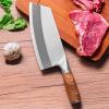 Meat Cleaver,Cleaver Knife 8" Kitchen Knife Stainless Steel Chinese Chef Knife for Meat Bone Fish Fruit Vegetables Butcher Knife Slicing Cleaver Knife view 1