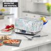 Freewander Cherry Blossom Electric Griddle Dust Cover Indoor Grill Cover Tabletop Griddle Appliance Accessories Grill Pan Protective Cover for Indoor Cooking for Home Kitchen view 3