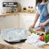 Freewander Cherry Blossom Electric Griddle Dust Cover Indoor Grill Cover Tabletop Griddle Appliance Accessories Grill Pan Protective Cover for Indoor Cooking for Home Kitchen view 4