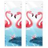 VTGHDEEQ Hand Towels for Bathroom,Gym Towels for Working Out,Sports Towel,Flamingo Tropical Leaves,2-Pc, Z7nc5nchgqom, Hy1p0mhxkbix view 1