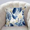 VTGHDEEQ Throw Pillow Covers,Pillowcases,Pillow Cases,Blue Leaf Tropical Flowers Palm,20x20 in,1-Pc, S9dy0smgpxjj, Tu6y7bfkiryj view 2
