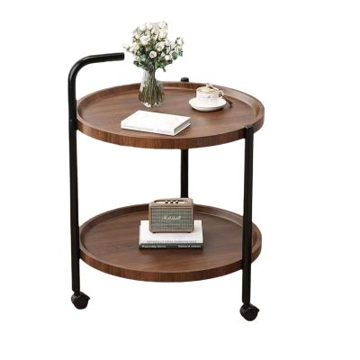Coffee Table Side Tables Living Room with Wheels Modern Small End Table Storage Beside Table Nightstand for Living Room, Bedroom (Color : B)