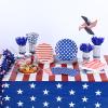 Funnymoom 452 Pcs Patriotic Paper Plates Napkins Cups Set Party Supplies view 4