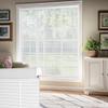 HOTSOON 100% Privacy Aluminum Mini Blinds for Windows Cordless Room Darkening Venetian Blinds Anti-UV Waterproof 1" L-Shaped Slats Horizontal Shades for Home, White, 41" W x 39" H view 1