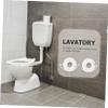 KONTONTY Roll Paper Organizer 4 Layer Tissue Holder Wall Mounted Toilet Paper Rack Sturdy Material for Room view 4