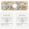 Fantasy Style Faucet Draining Mat, Kitchen Faucet Absorbent Mat, Diatom Mud Faucet Non-slip Drain Pad Sink Mat, Drying Mat for Kitchen Counter & Bathroom Kitchen Sink Splash Guard (C) view 3