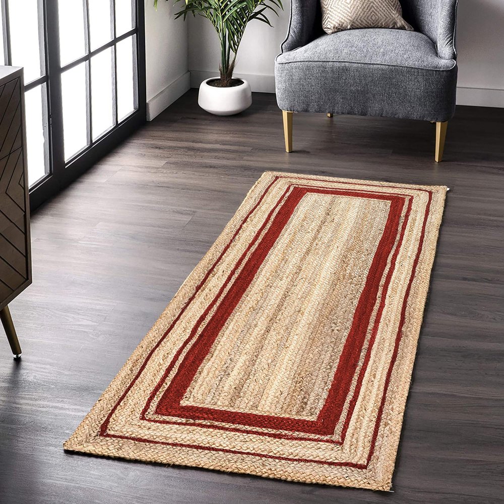 4x12 Ft Jute runner rug handmade rug Kitchen runner rug Entryway rug Floor runner rug Indoor runner rug Boho runner rug Vintage runner rug Jute kilim rug