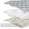 FCLDESHOP Bottom Sheets,Thick Quilted Brushed Mattress Protector, Bedroom Hotel Homestay Vacation Home Solid Color Non-Slip Bed Sheets,Pink,90 * 200cm (1pcs) view 3