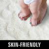 TWINNIS Super Soft Shaggy Rugs Fluffy Carpets 9x12 Feet, Indoor Modern Plush Area Rugs for Living Room Bedroom Kids Room Nursery Home Decor Fuzzy Rug, Cream White view 3
