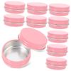 Cabilock 24pcs Round Small Tins Lids Metal Jar Lids for Cosmetics Airtight Tin Cans Aluminum Jars view 1
