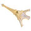 Luxshiny Vintage Mini Eiffel Tower Led Figurine Eiffel Tower Model Decoration for Home Office and Party Creative Metal Design for Souvenirs and Celebrations view 1