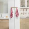 Ossano Decorative Turkish Hand Towels - Thin & Cute - Set of 2 (30" x 18") - for Kitchen & Powder Room - Multifunctional as - Western Hand Towels, Bathroom Hand Towel, Kitchen Dish Cloths - Coral view 2