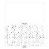 Weddingstar Blank Guest Book Advice & Wish Cards - Dancing Dots view 2