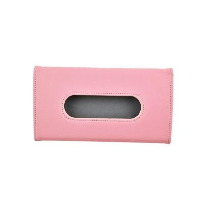 HEXEH Multifunctional Tissue Box Holder 1pc Car Tissue Box Towel Sun Visor Tissue Box Holder Storage Decoration for Car Decor Accessories Decorative Napkin Holder (Color : B Pink Clip)