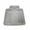 AC Sales Countertop Dish Drainer with Self Draining System (White, 22"x 19.5"x 4") view 2