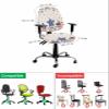 AMZRicher Stars Freedom Patriotic Office Chair Cover Stretchable Computer Chair Seat Cover Backrest Slipcovers, Stretchable Rotating Desk Chair Seat Cushion Split Protectors Veterans Memorial Day view 4