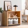 Dreamcountry 13x13 Cube Storage Bins, Storage Cubes with Handles, 4 Pack Cotton Rope Basket for Shelves, Cube Storage Organizer forToys, Book, Clothes, Home, Office, Nursery, Grey view 4