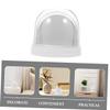 FUNOMOCYA Snow Globe Photo Frame DIY Birthday Ornament Plastic Globe Sublimation Blank Winter Decor Photo Display Present view 4