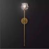 Wall Light LED Modern Minimalist E14 Crystal + Full Copper Luxury Living Room Bedroom Study Wall Lamp/Chandelier Bedside Decor Lamp (Size:C),Pendant view 1
