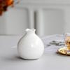 Garneck 2pcs White Vase Book Shelves Home Decor Vase White Bookshelf Simple Ceramic Table Ceramic Decorative Desktop Art Flowers Ceramics Container view 2