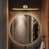 SteFik Mirror Light Indoor Waterproof Mirror Front Light Modern Anti Fog Copper LED Vanity Makeup Light Home Mirror Cabinet Lighting Wall Lamp Wall Decor Lamp (62cm, Warm Light),Pendant view 4