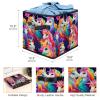 ZHANGYWFS Storage Bins Boxes Oxford with Cardboard Large Capacity Foldable Clothes Table Cute Aesthetic Underwear Cubby Infant Laundry Totes Replacement Multipurpose Basket Organizer Unicorn, Various view 3