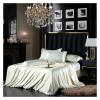 ADovz Quality White Duvet Cover Set Bed Sheet 2Pillowcases Twin Double Queen Eucalyptus Lyocell Natural Silky Soft Cooling Bedding Set,Bed Sheets view 1