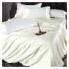 ADovz Quality White Duvet Cover Set Bed Sheet 2Pillowcases Twin Double Queen Eucalyptus Lyocell Natural Silky Soft Cooling Bedding Set,Bed Sheets view 3