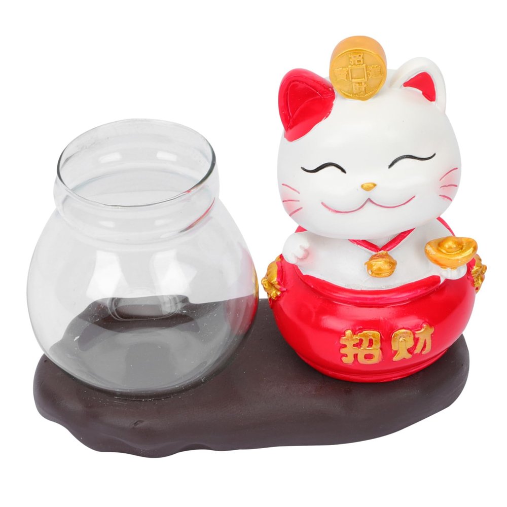 ABOOFAN 1 Set Ornament Flower Vase Creative Vase Water Planting Vase Desktop Flower Container Decorative Vase, 12.5x6cm