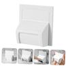 Cabilock Wall Drain Baffle Cover for Bathroom Durable Drain Protector Easy to Install and Clean Blocks Hair and Debris for Kitchen and Shower Use view 3