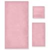 UMIRIKO Pink Towels Set 3-Piece Set of 3 Towels, 1 Bath Towel+1 Hand Towel+1 Washcloth, Multipurpose for Bathroom Hotel Gym Spa and Beach view 1