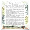 Jelyfisg Desiderata Poem Wall Art Motivational Poster Inspirational Poetry Wall Decorative Painting Canvas Panels Modern Decoration Wall Prints (16.00''x24.00'',Unframed) view 1