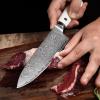 DAXXIN Chef Knife, 8 inch Kitchen Chef Knife 67 Layers Damascus Steel Japanese Kitchen Knives Sharp Slicing Knife Kitchen Meat Cleaver Cooking Tool, ZJJH9829 view 4
