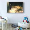 Triyend Daniel In The Lions Den Wall Art Prints Famous Paintings Posters Artwork Kitchen Canvases for Living Room Wall Decorations for Bedrooms (8.00''x12.00'',Framed) view 4