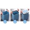 HASMI Bathroom Trash can 14l Intelligent Induction Garbage Can Home Electronic with Cover Automatic Bathroom Kitchen Toilet Paper Basket Electric Garbage Can Kitchen Trash Can (Color : Pink) view 4