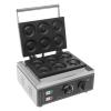 Commercial 6-Hole Donut Maker Machine Electric Nonstick Doughnut Making Machine Heating 50-300 Doughnut Maker Crepe Maker Waffle Maker Donut Fryer for Breakfast Snacks Desserts view 1