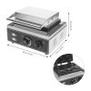 Commercial 6-Hole Donut Maker Machine Electric Nonstick Doughnut Making Machine Heating 50-300 Doughnut Maker Crepe Maker Waffle Maker Donut Fryer for Breakfast Snacks Desserts view 2
