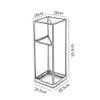 Umbrella Stand Drip Tray Indoor Hall Office Black and White Simple Trekking Pole Storage Rack Umbrella Storage (Color : Gold) view 2