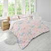 KQZVCU Duvet Cover Queen Pink Animal Print 3 Pieces Bedding Set for Women Girls Microfiber Comforter Cover Pillow Cases 135x200cm /40x80cmx2 view 2
