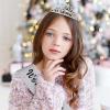 CAVETEE Birthday Crowns for Women - Its My Birthday Sash and Crown Set for Adult Women - Silver view 4