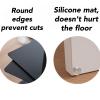 MEWWO Invisible Floating Bookshelf, Deco Black Floating Bookshelves, Metal Spine Book Tower for Living Room, Bedroom, Office, Cafe (Black,6 Layers) view 4