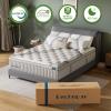 Lechepus California King Mattress,14Inch Memory Foam Hybrid Mattress with 7-Zone Pocket Spring,Cal King Size Mattress in Box, Medium Plush Mattress for Back Pain Relief,Motion Isolation,CertiPUR-US view 3