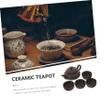 Alipis 1set Ceramic Tea Ware Decorative Teapot and Teacups for Home Office Small Tea Kettle for Friends Family view 2