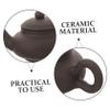 Alipis 1set Ceramic Tea Ware Decorative Teapot and Teacups for Home Office Small Tea Kettle for Friends Family view 3